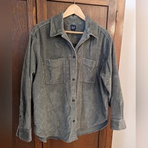 GAP oversized corduroy shirt Women's M